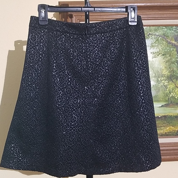 Loft black skirt with light shimmer C29 - Picture 3 of 6